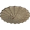 Ekena Millwork Shakuras Ceiling Medallion (Fits Canopies up to 1 3/8"), 9"OD x 1 3/8"P, Gobi Desert Crackle CM09SHGDC - alternate 5